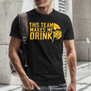 Minnesota Vikings This Team Makes Me Drink TShirt