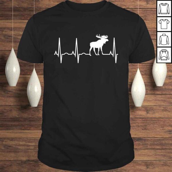 Moose HeartbeaShirt for Moose Lovers - Moose Gift TShirt