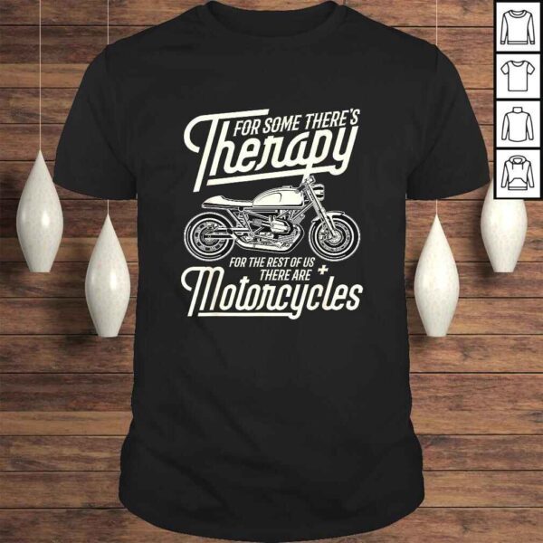 Motorcycle Rider Therapy - Vintage Biker TShirt