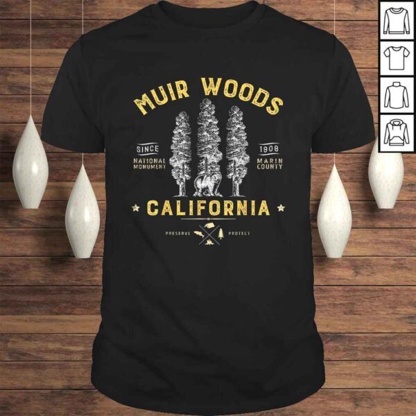 Muir Woods National Monument Shirt California Redwood Park