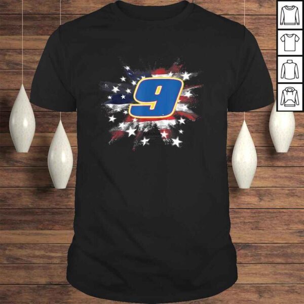 NASCAR - Chase Elliott - Fireworks V-Neck T-Shirt