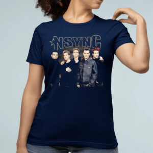 NSYNC Boy Band Stark Group Shot Shirt