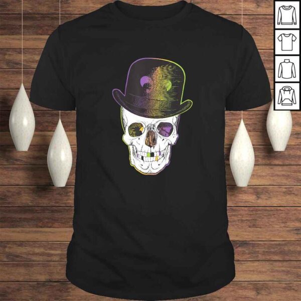 New Orleans Creole Voodoo Skull Halloween TShirt