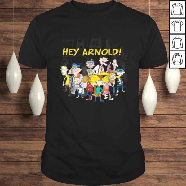 Nickelodeon Hey Arnold Cast HangouShirt