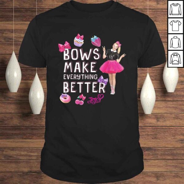 Nickelodeon JoJo Siwa Bows Make It Better Tee Shirt