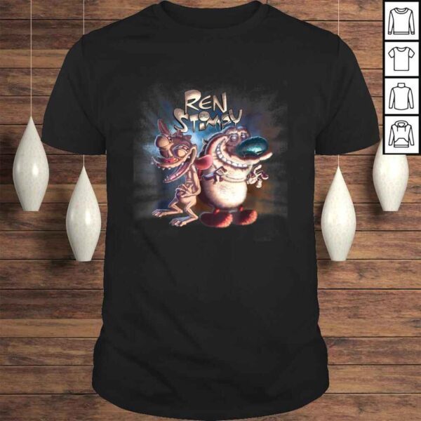 Nickelodeon Ren And Stimpy Realistic Humorous TShirt