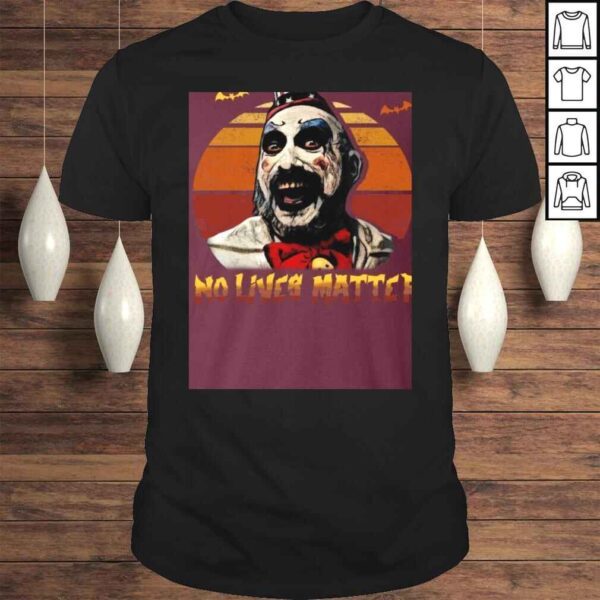 No Lives Matter Captain Vintage Retro Spauldin T-shirt