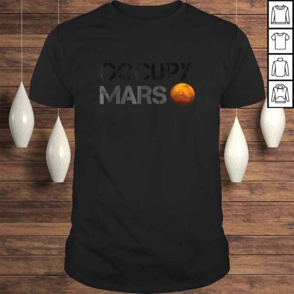 Occupy Mars V-Neck T-Shirt