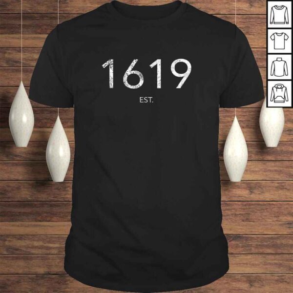 Official 1619 Black History Month Gift Top