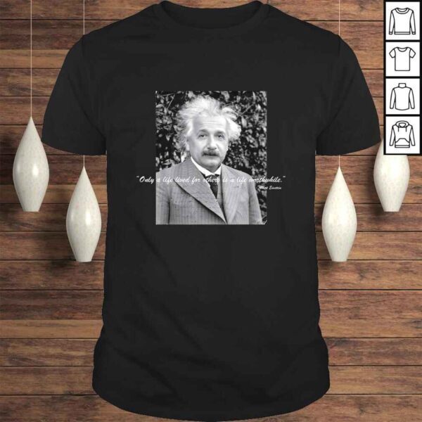 Official Albert Einstein Quote Theory Of Relativity TShirt