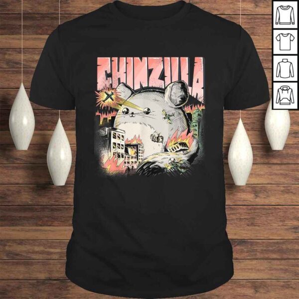 Official CHINZILLA Funny Chinchilla Saying Gift Chinchillas Owners TShirt