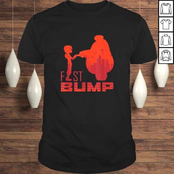 Official Disney Big Hero 6 Hiro and Baymax Fist Bump Friends Shirt