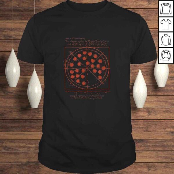 Official Geometrical da Vinci pizza TShirt