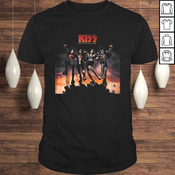 Official KISS - 1976 Destroyer Shirt