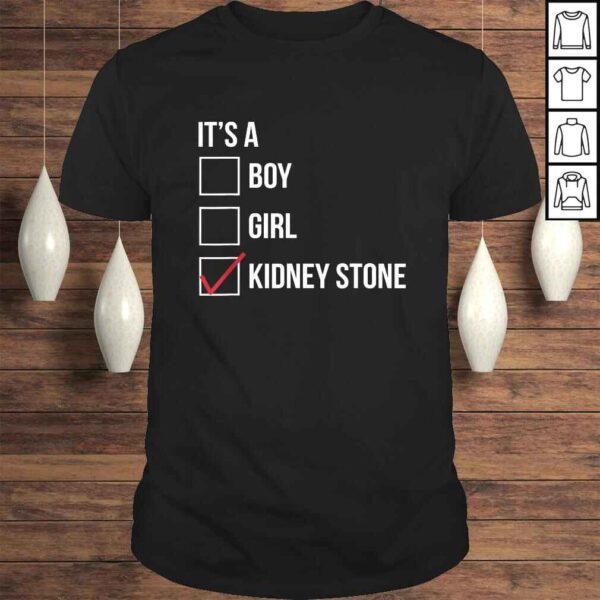 Official Kidney Stone Funny Checklist Gift Top