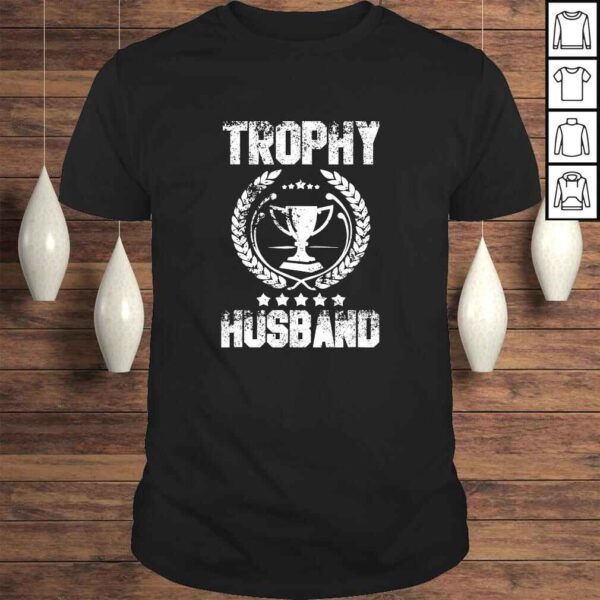 Official Mens Trophy Husband Funny Father's Day TShirt