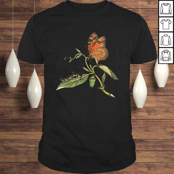 Official Monarch Butterfly Life Cycle Shirt Butterfly TShirt