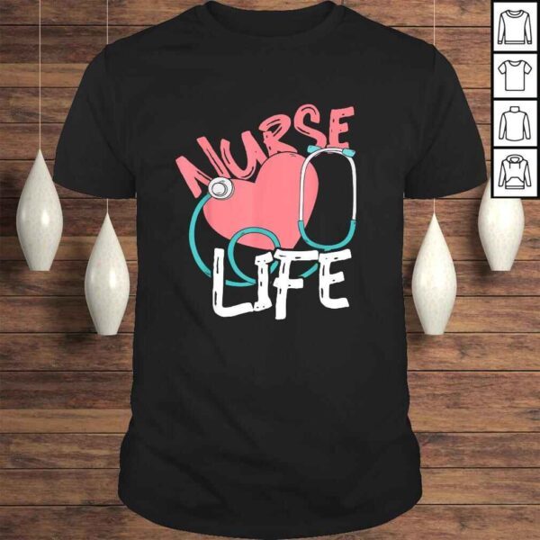 Official Nursing Medicine Student Stethoscope Gift Nurse Shirt