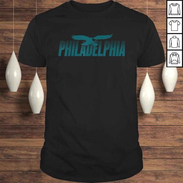 Official Philadelphia Football Vintage Philly Retro Eagle Gift Top