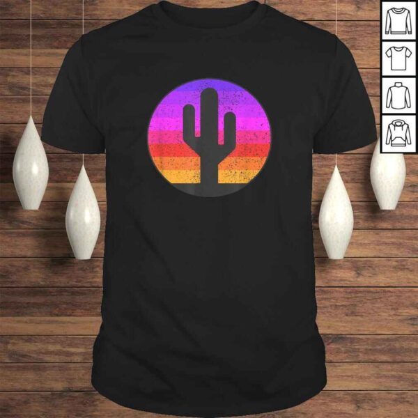 Official Saguaro Cactus Shirt - Cactus SunseShirt Men And Women Tee T-Shirt