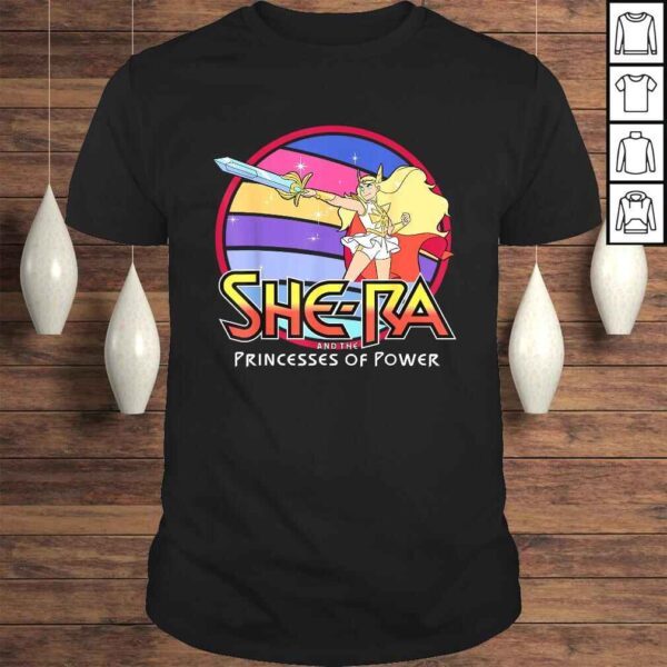 Official She-Ra And The Princess of Power Rainbow TShirt