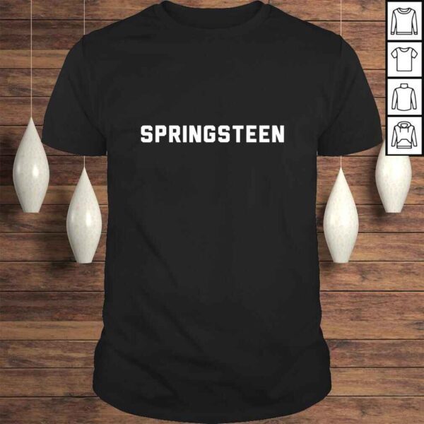 Official Springsteen Rock Music Fan Shirt