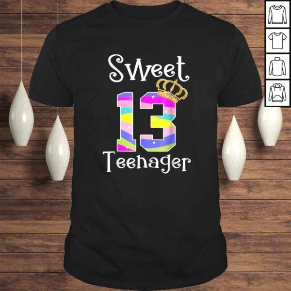 Official Teenager Shirt -13th Birthday Gift- Sweet 13 Tee