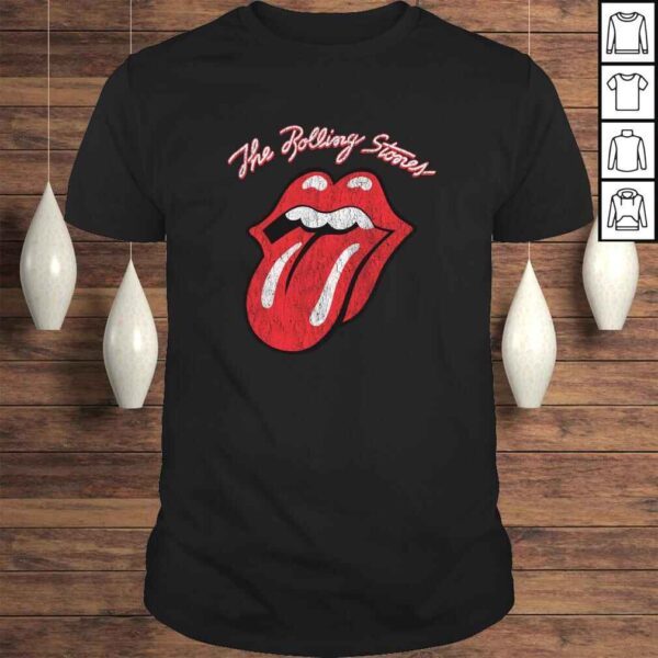 Official The Rolling Stones Script Tongue Logo SweaTShirt