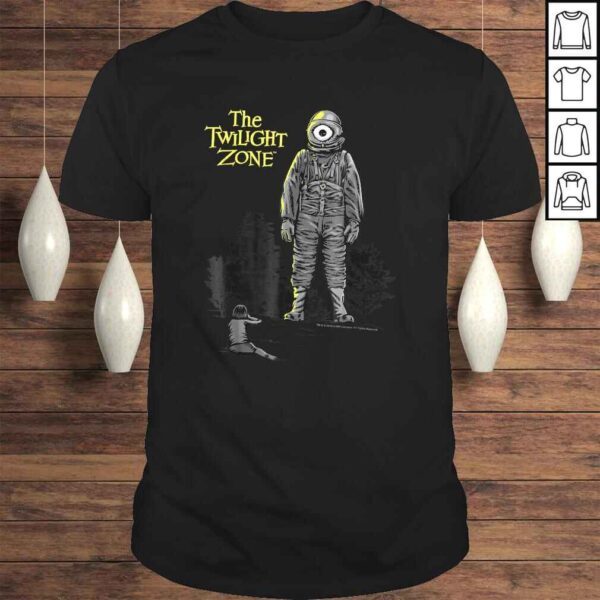 Official Twilight Zone Look Up At Laser Eye Graphic TShirt