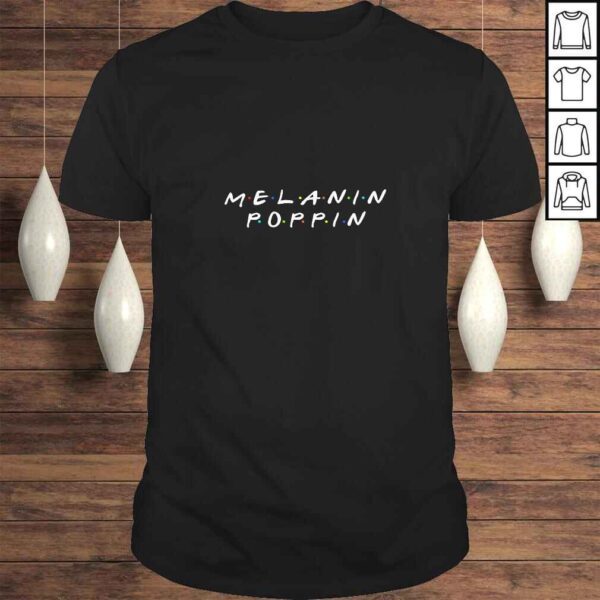 Official Womens Melanin Poppin - Black Girl Magic TShirt