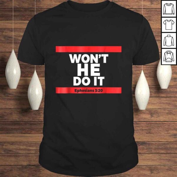 Official Wont He Do IShirt