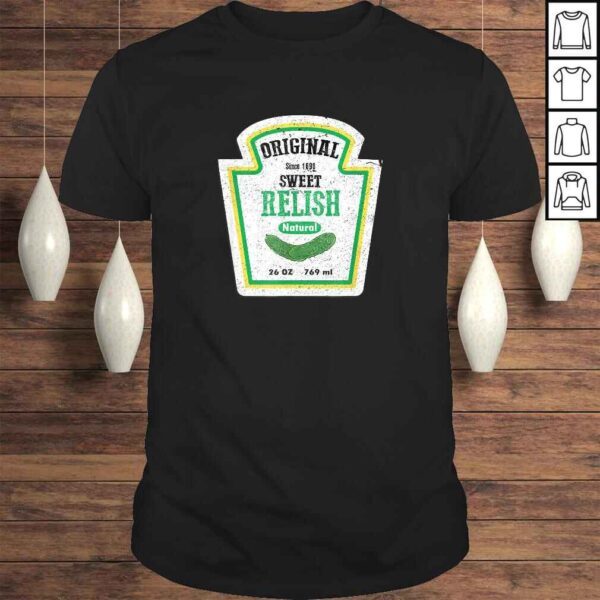 Official vintage sweet relish pickles sauce Halloween Shirt