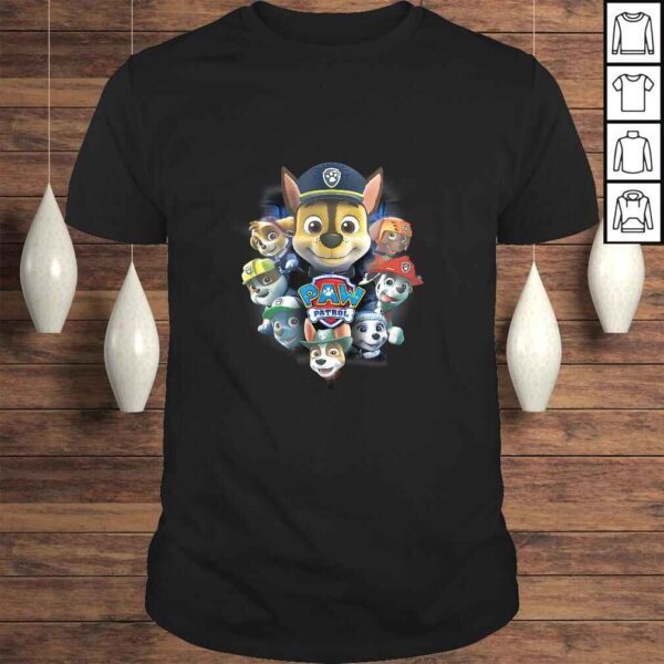 Paw Patrol Chase, Marshall, And Rubble Shirt