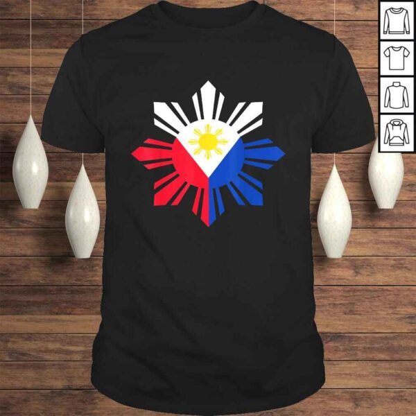 Philippine Flag Shirt Pinoy Flag Filipino Shirt Pinoy Sun