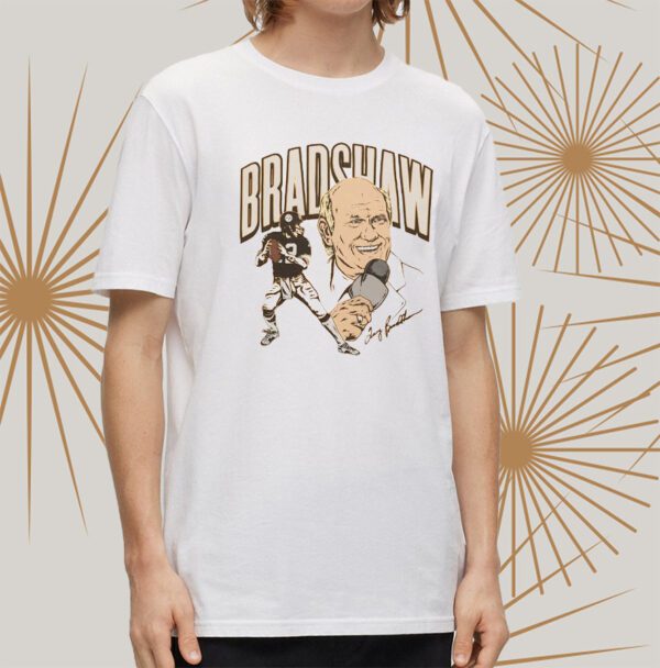 Pittsburgh Steelers Terry Bradshaw Signature t-Shirts