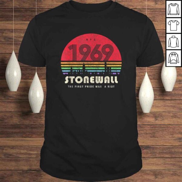 Pride 50th Anniversary Stonewall 1969 Was A Riot LGBTQ T-shirt