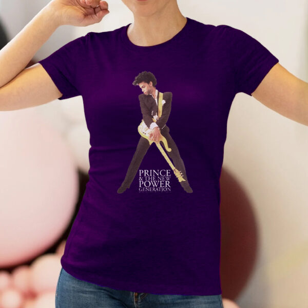 Prince Diamonds And Pearls Guitar Women's Shirts