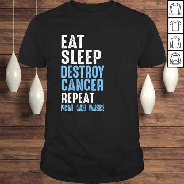 Prostate cancer awareness shirts for men destroy cancer