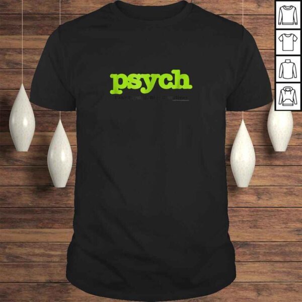 Psych Fake Psychic. Real Detectives Shirt - Official Tee