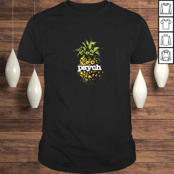 Psych Vintage Pineapple Shirt  Official Tee