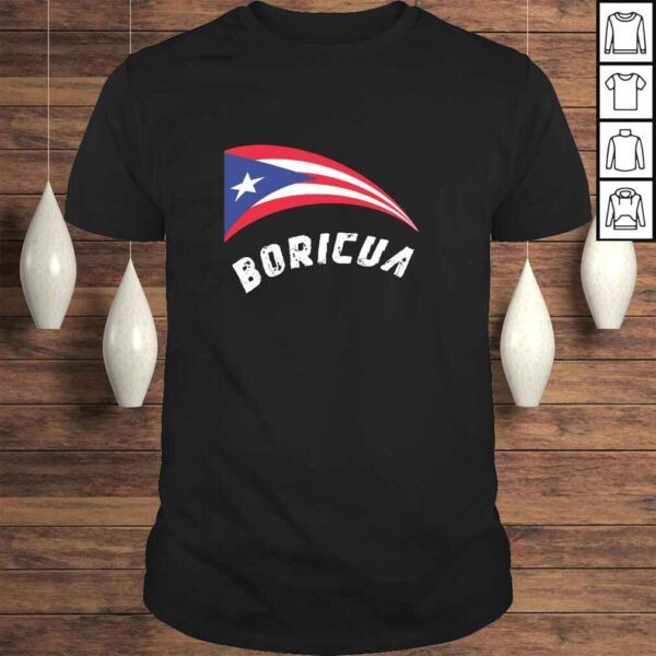 Puerto Rico Boricua Flag - Pride Puerto Rican Pullover Hoodie