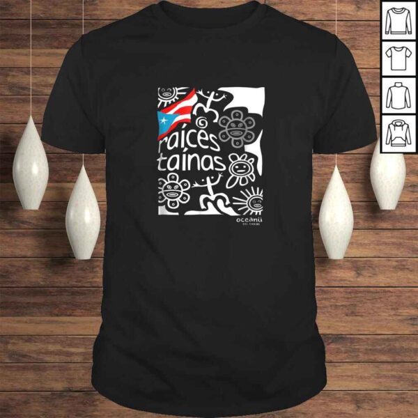 Puerto Rico Taino Shirt Proud Boricua Men's Women's Unisex