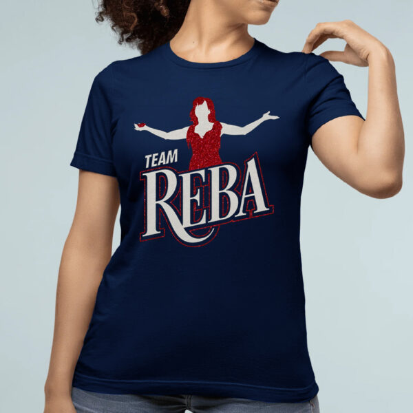 Reba McEntire Team Reba Red Dress Shirts