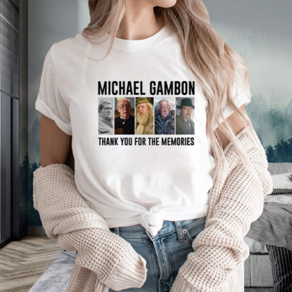 Rest In Peace Michael Gambon We Never Forget You 1940 2023 T-Shirts