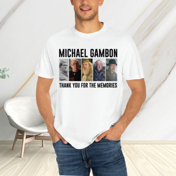 Rest In Peace Michael Gambon We Never Forget You 1940 2023 T-Shirtt