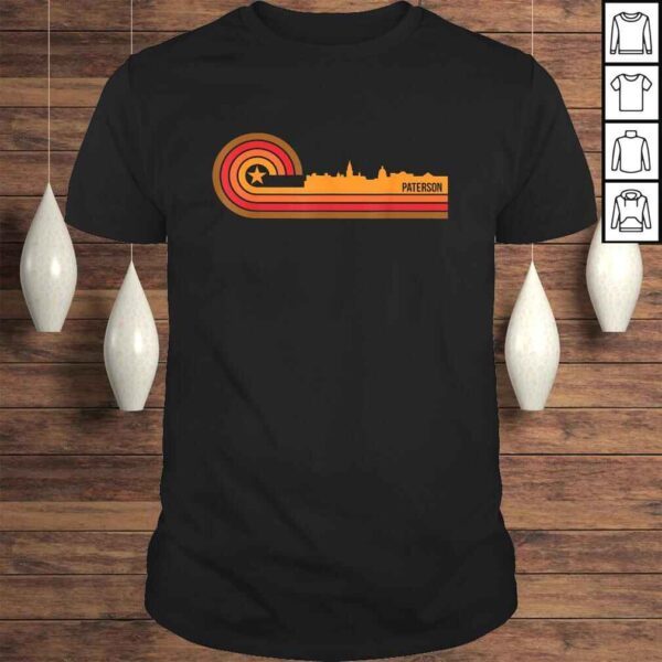 Retro Paterson Shirt - Paterson NJ Skyline T-shirt