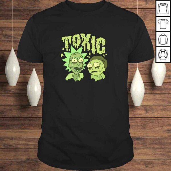 Rick and Morty Toxic Rick And Morty Hoodie