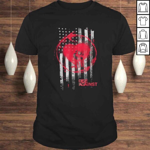 Rise Against- Stained Flag - Official Merchandise Shirt