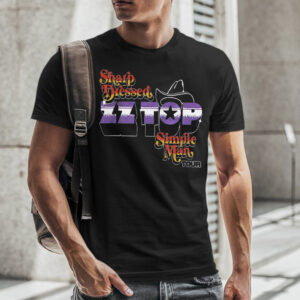 Sharp Dressed ZZ Top Simple Man Tour TShirt