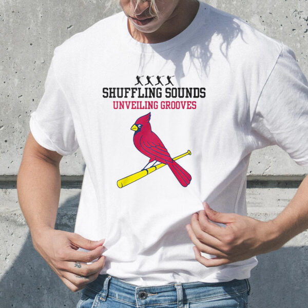 Shuffling Sounds Unveilling Grooves T-Shirt